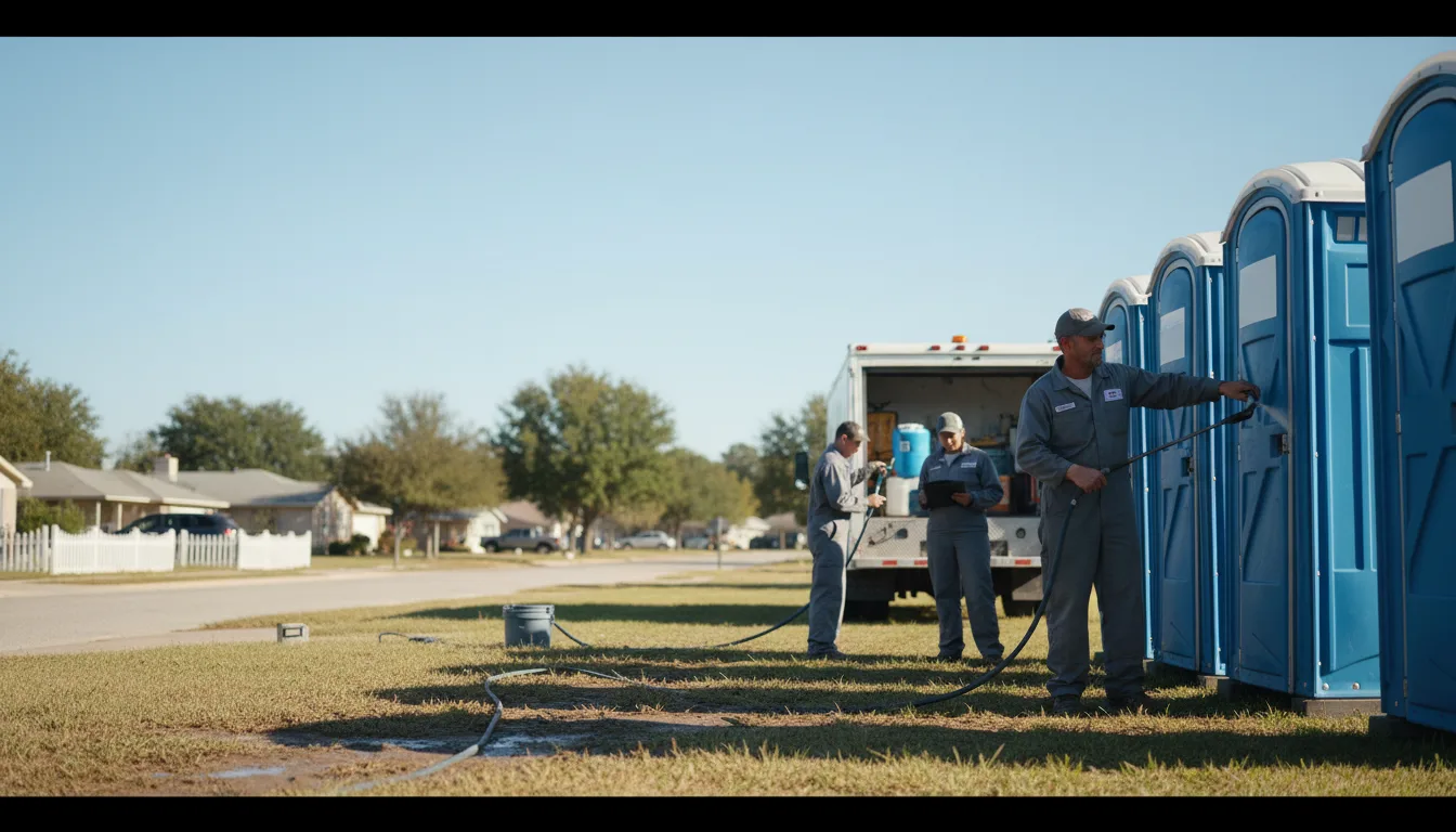 Long-Term Portable Toilet Rental in Buffalo, IL near me